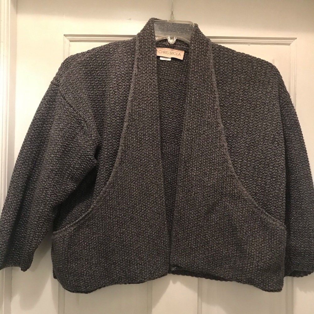 Chris Triola Cardigan Sweater size Medium